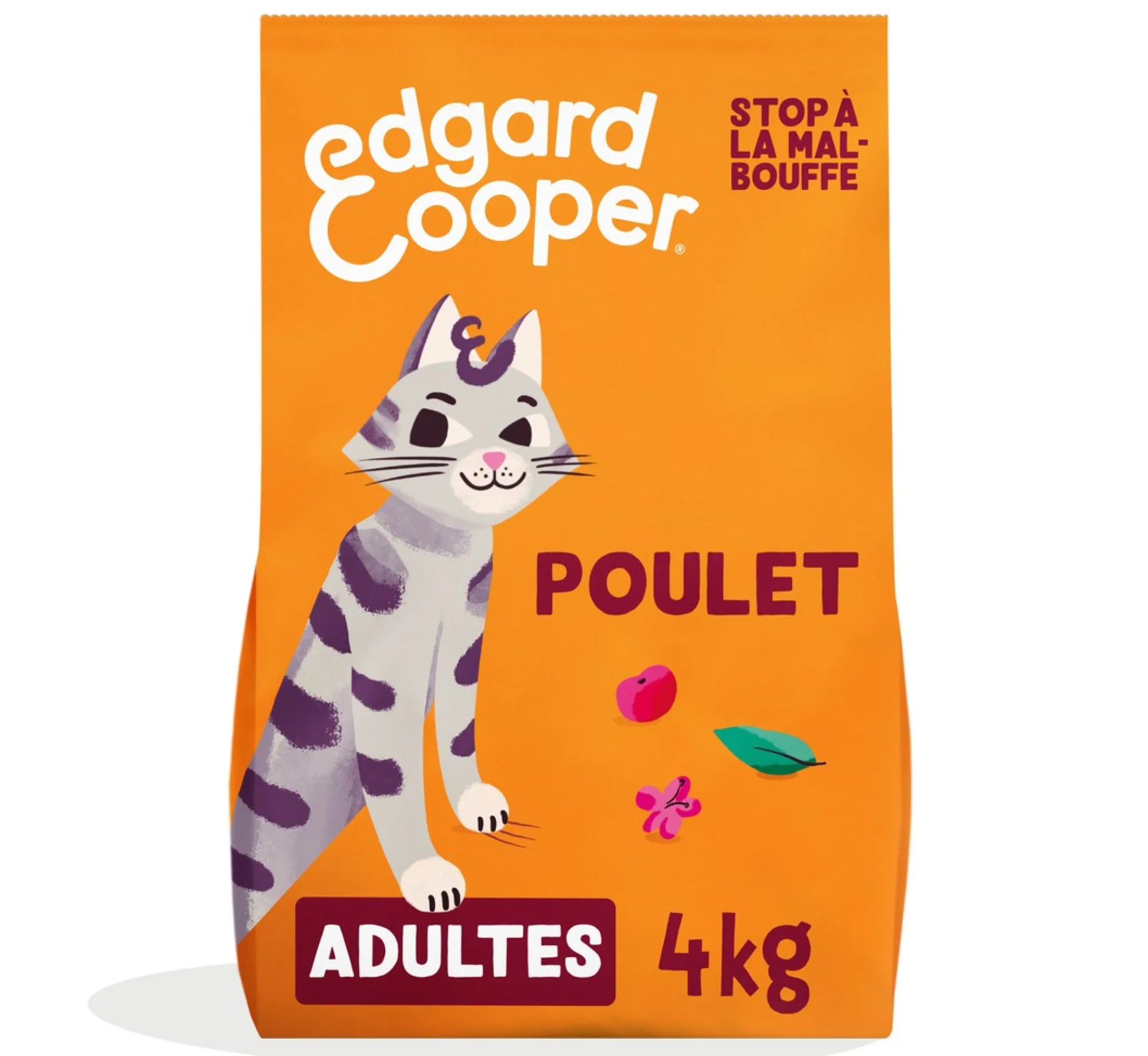 Kat Voeding|ohgreen Adult Brokjes Kip 4kg