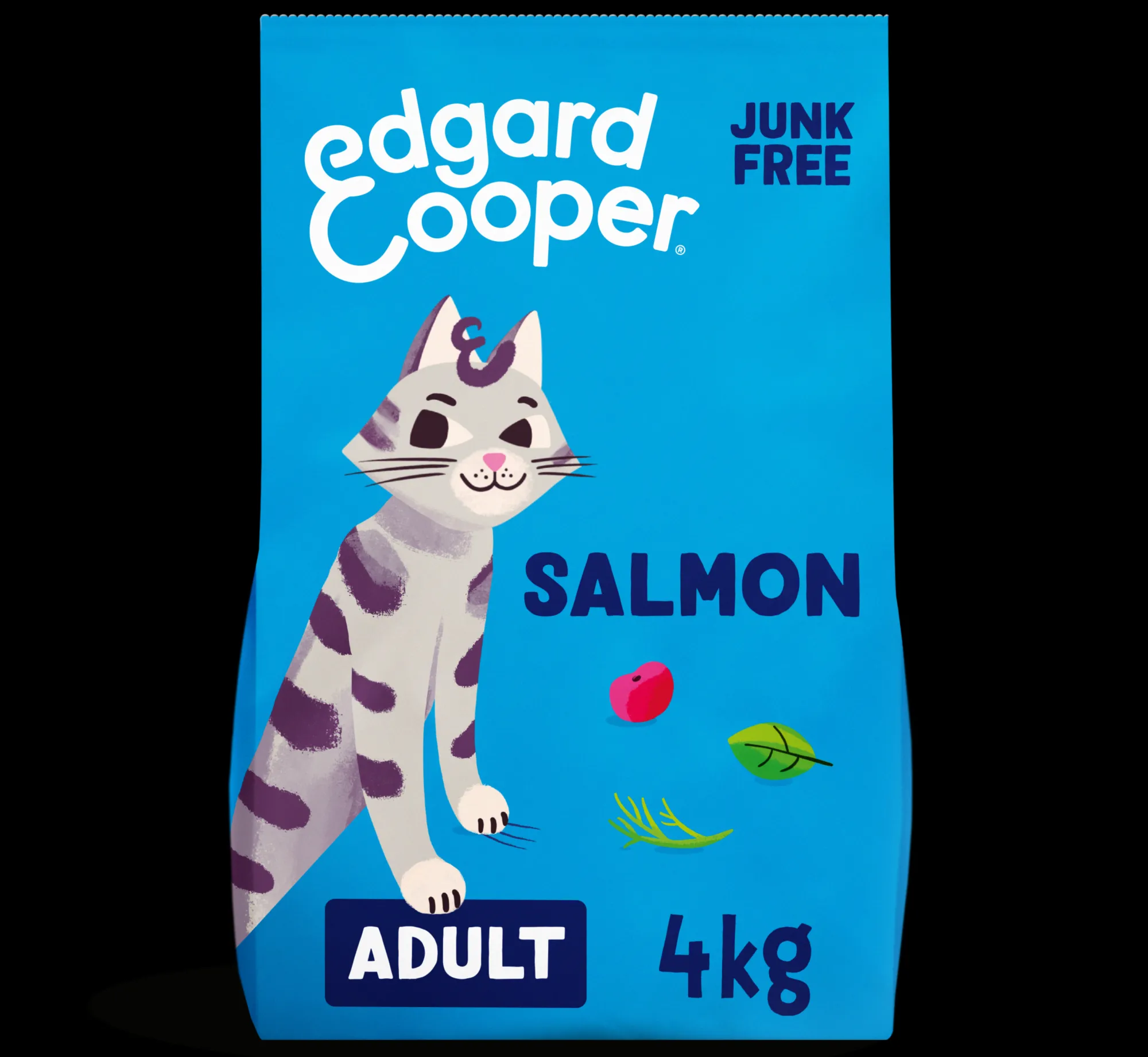 Kat Voeding|ohgreen Adult brokjes zalm 4kg