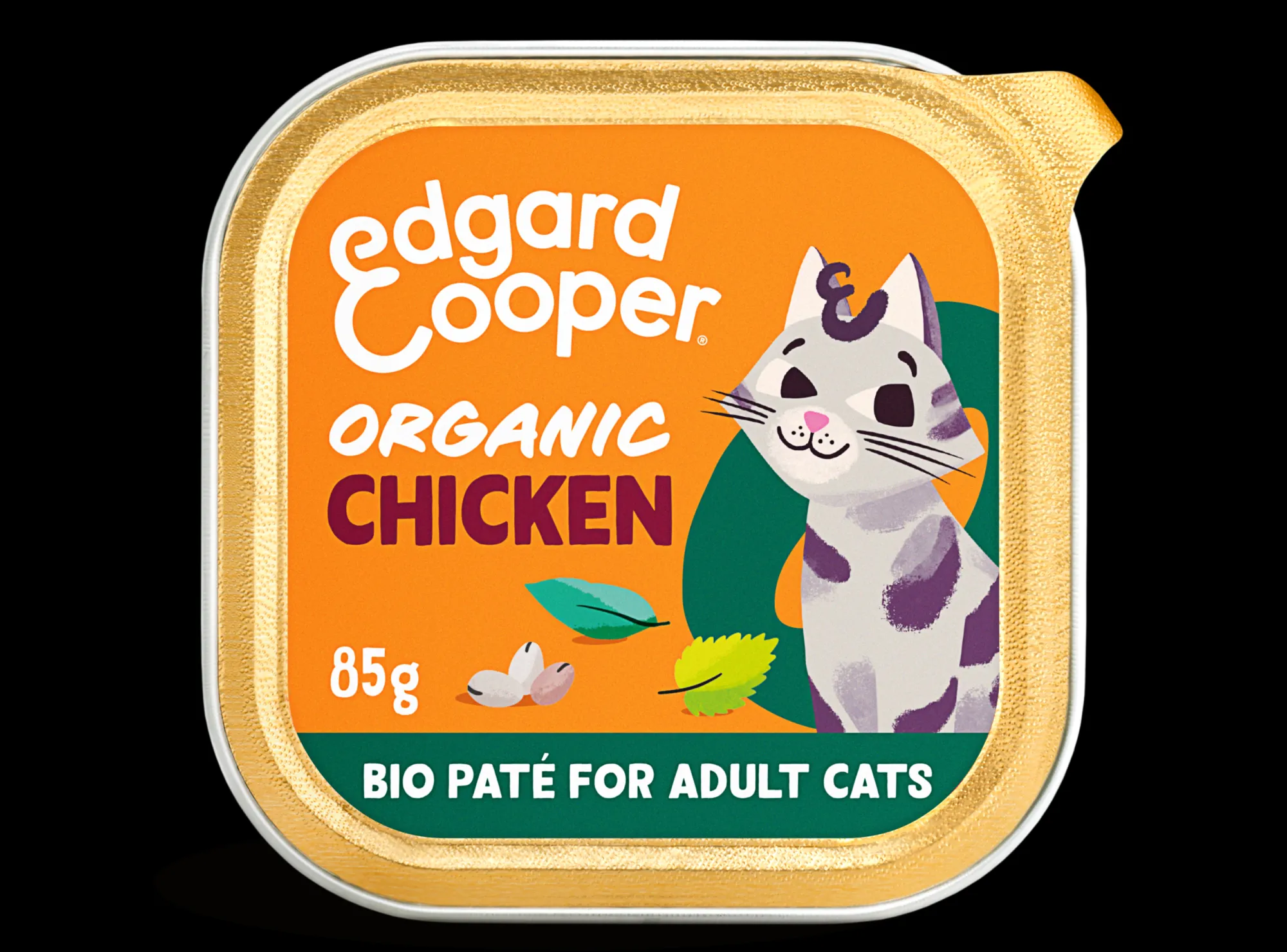 Ecocheques|Kat Voeding|ohgreen Adult paté bio kip 85g