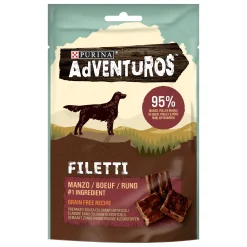 Werelddierendag|Hond Voeding|ohgreen Adventuros filetti rund 70g