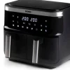 Keukentoestellen|ohgreen Airfryer double fry zone 2x4l