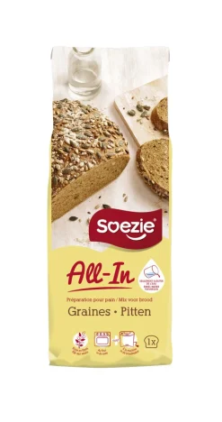 Voeding|ohgreen All-in-mix voor brood met pitten