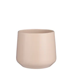Potten En Vazen|ohgreen Amber pot rond licht roze mat - h18xd21cm