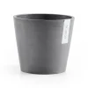 Kunststof|Ecocheques|ohgreen Amsterdam 20cm grijs met waterreservoir