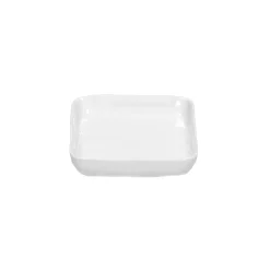 Servies|ohgreen AMUSEBORD PORCELINO VIERKANT WIT