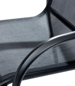 Tuinmeubelen|ohgreen Armstoel Blacksun aluminium en textileen
