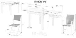 Tuinmeubelen|ohgreen Armstoel Modulo grijs antraciet