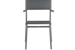 Tuinmeubelen|ohgreen Armstoel Oron Duo Obsidian Titane
