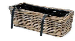 Manden|ohgreen Balkonbak Laura naturel 62cm