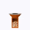 Bbq|ohgreen Barbecue Classic Cortenstaal d88cm met open voet