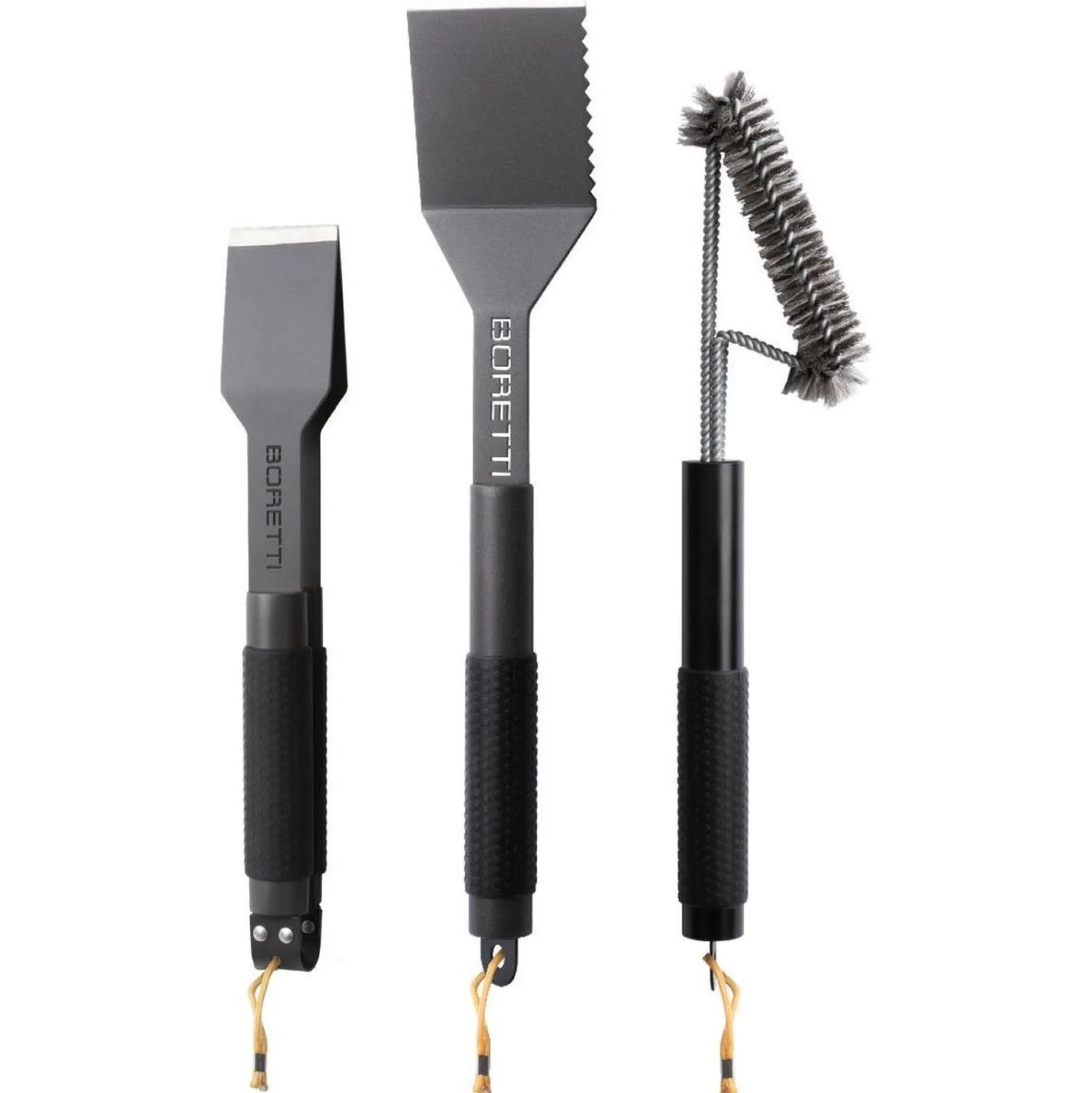 Accessoires En Onderhoud|ohgreen Barbecue 3-delige set (tang, spatel, borstel)