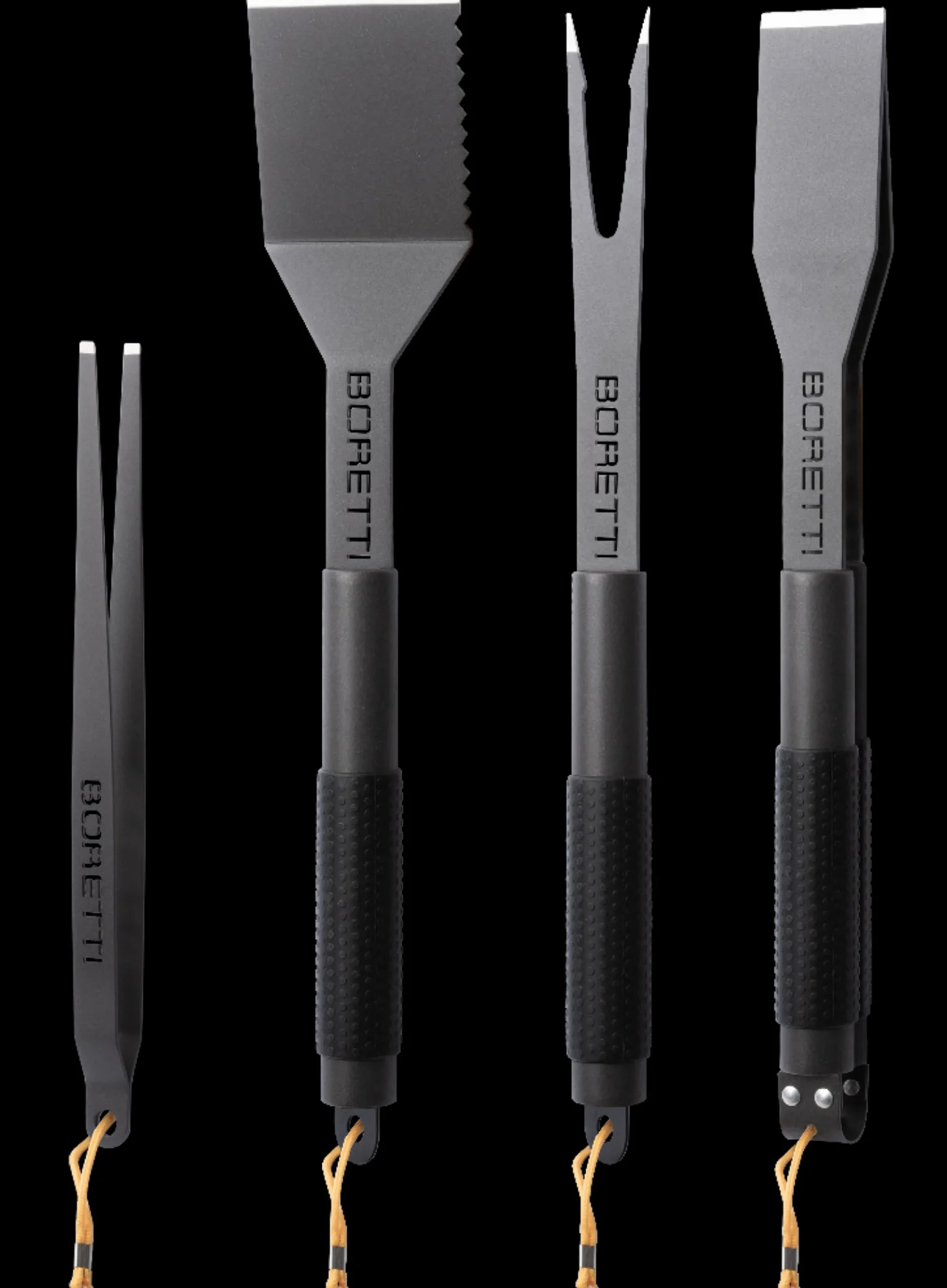 Accessoires En Onderhoud|ohgreen Barbecue 4-delige set (tang, spatel, vork, pincet)