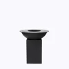 Bbq|ohgreen Barbecue zwarte poedercoat d88cm met vierkante gesloten voet