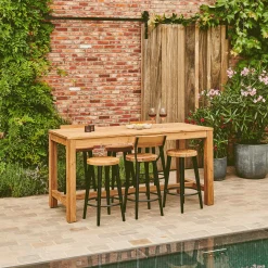 Tuinmeubelen|ohgreen Bartafel Castle 180cm