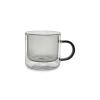 Servies|ohgreen Beker 27cl dubbelw grijs set/2