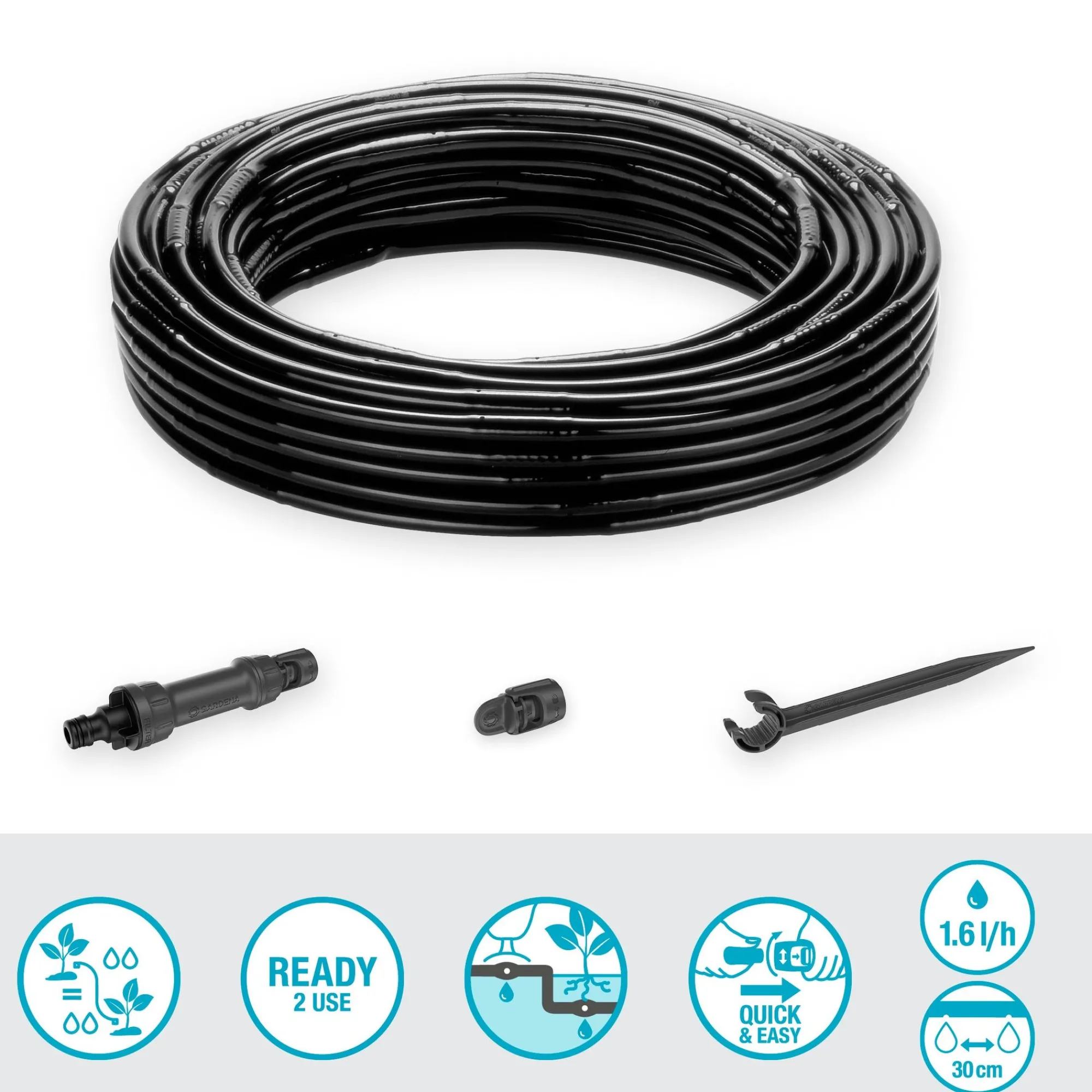 Bewatering|Ecocheques|ohgreen Bewatering heggen of struiken set 25m