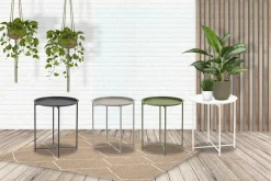 Tuinmeubelen|ohgreen Bijzettafel Nora wit