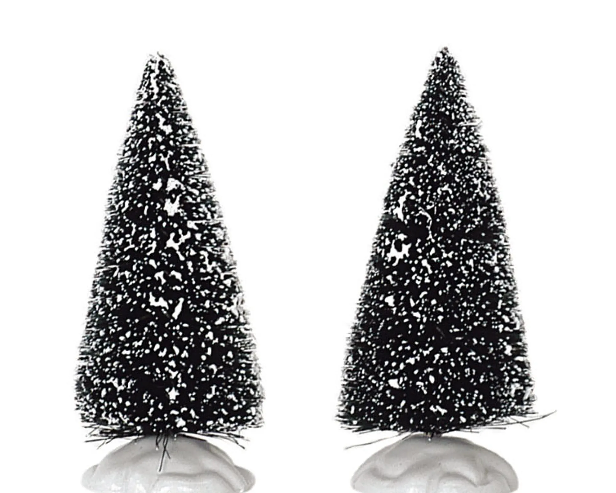 Lemax Kerstdorpen|ohgreen Borstelboom, set van 2, klein