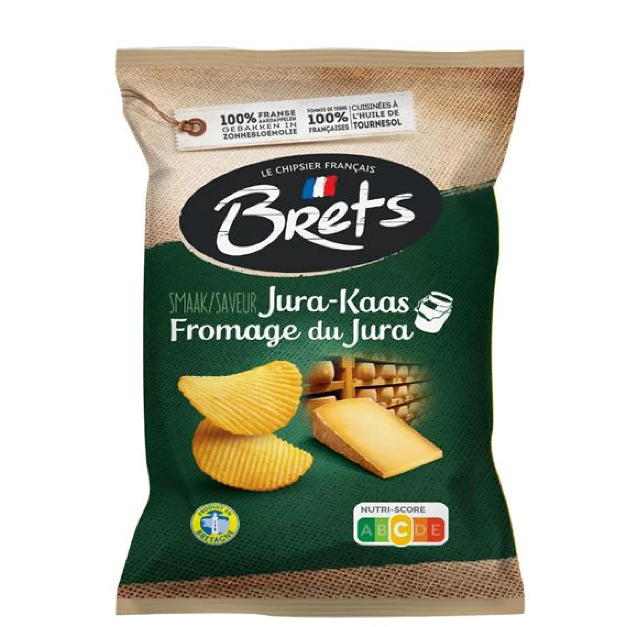 Voeding|ohgreen Brets chips met jura kaas smaak