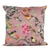 Accessoires En Onderhoud|ohgreen Buitenkussen vogels oud roze 45x45cm