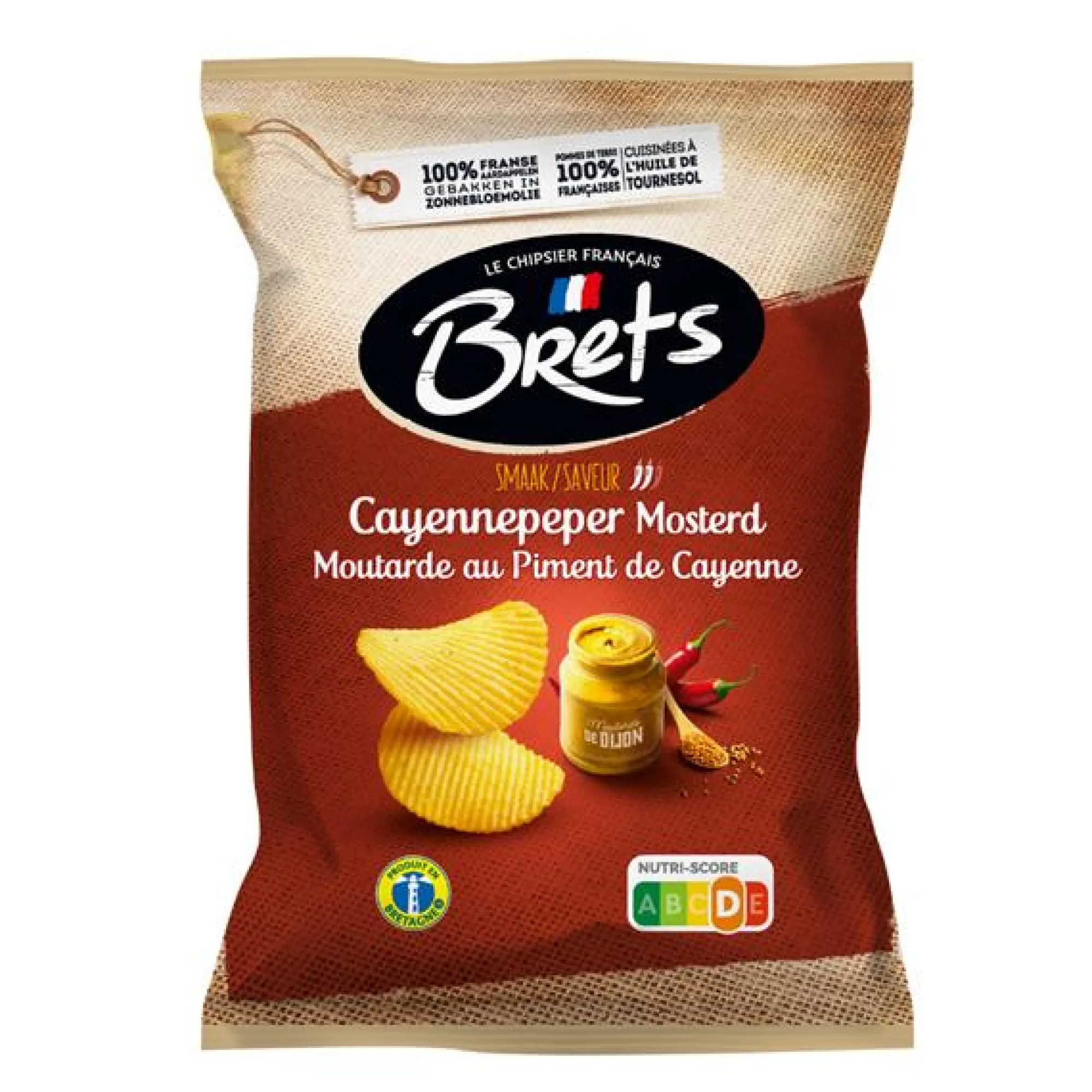 Voeding|ohgreen Chips met cayenne en mosterd smaak