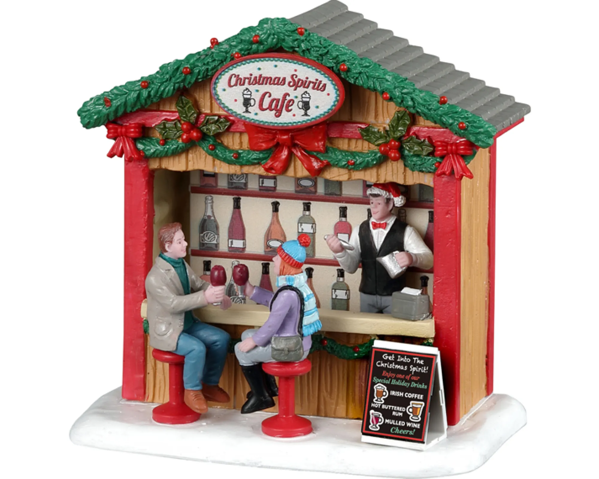 Lemax Kerstdorpen|ohgreen Christmas spirits cafÉ