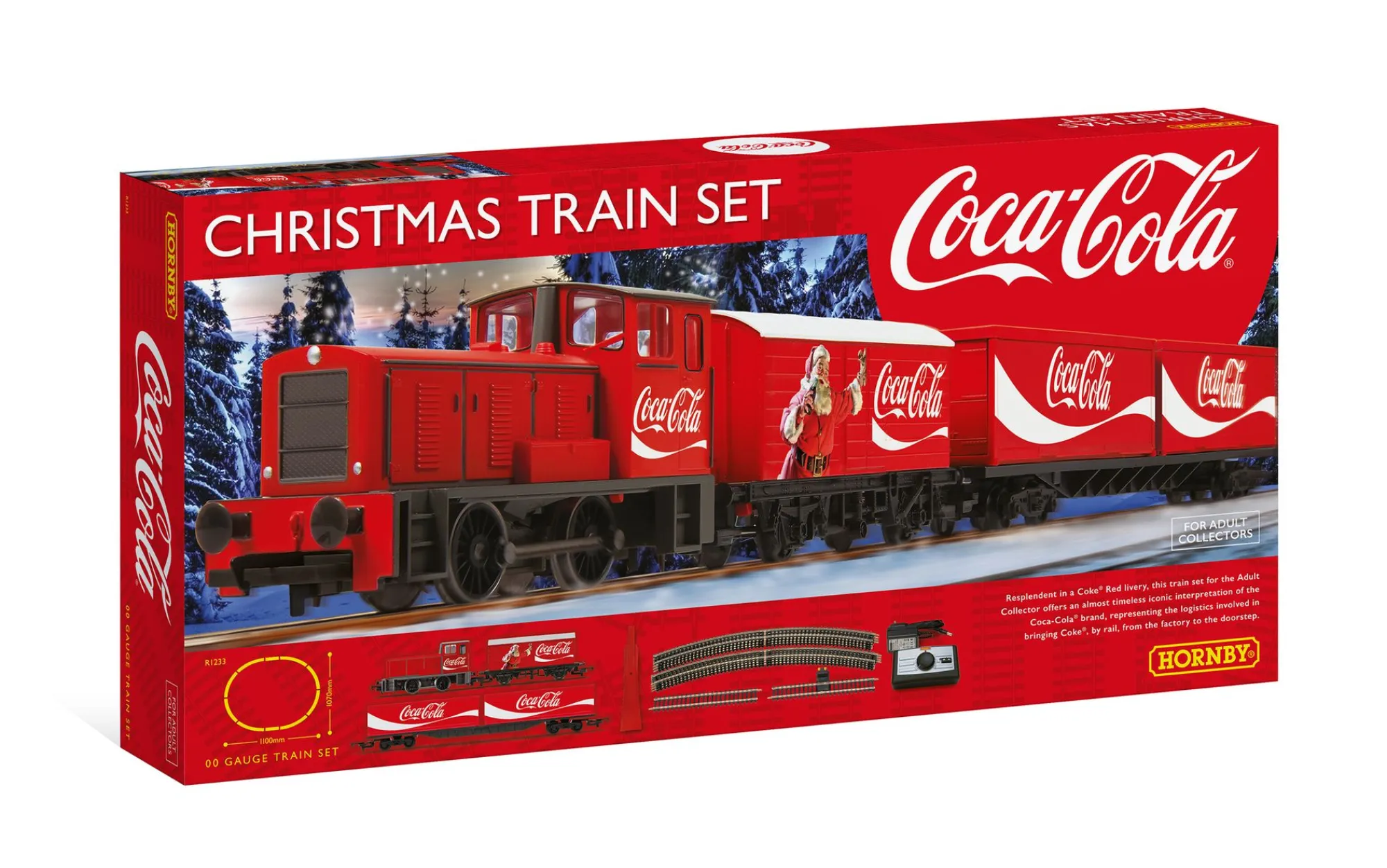 Lemax Kerstdorpen|ohgreen Coca cola kersttrein 1:76