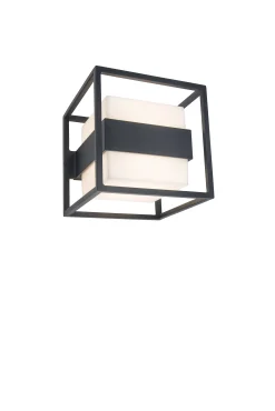 Verlichting|Ecocheques|ohgreen Cruz wandlamp donkergrijs led 12.5w