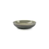 Servies|ohgreen Diep bord 22x19xh5 groen/grijs flint