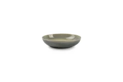 Servies|ohgreen Diep bord 22x19xh5 groen/grijs flint