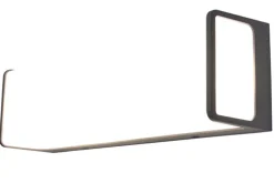 Verlichting|ohgreen Doblo wandlamp groot antractiet grijs led 34w