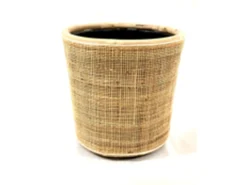 Potten En Vazen|ohgreen drypot webbing blond d42h42cm