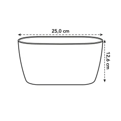 Ecocheques|Potten En Vazen|ohgreen Duo orchidee 25cm