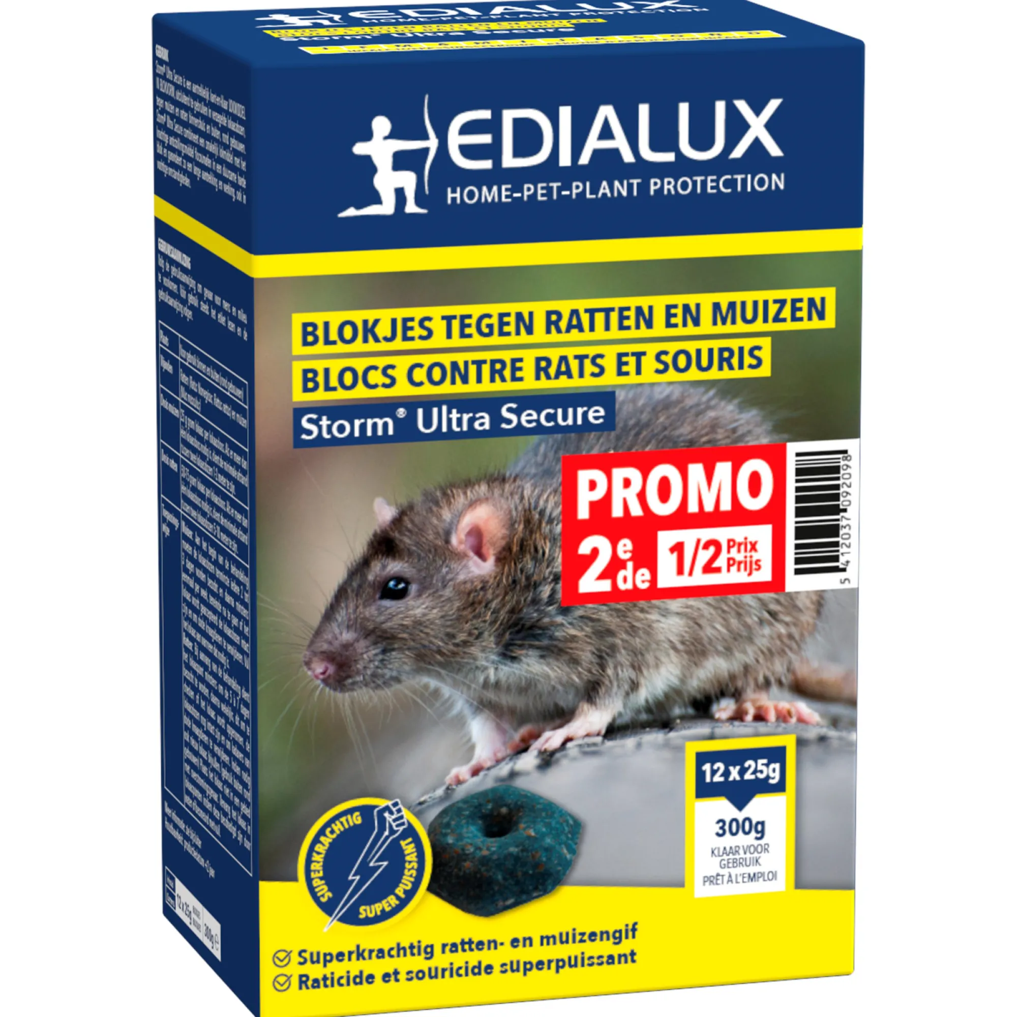 Ongedierte|ohgreen Duopack Storm Ultra Secure blokjes tegen ratten en muizen