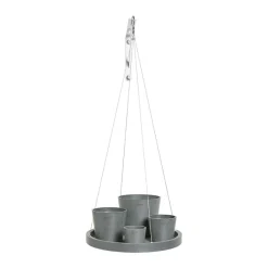 Kunststof|Ecocheques|ohgreen ECOPOTS HANG SAUCER 36CM BLAUW