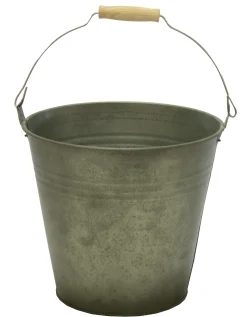 Metaal|ohgreen Emmer zink vintage groen d25h22