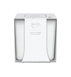 Geuren|ohgreen Ess pure white kaars 125g