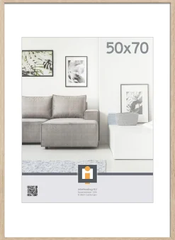 Sfeermakers|ohgreen fotolijst livorno vintage eik 50x70 cm