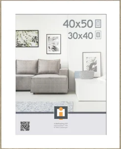 Sfeermakers|ohgreen fotolijst madrid vintage eik 40x50 cm