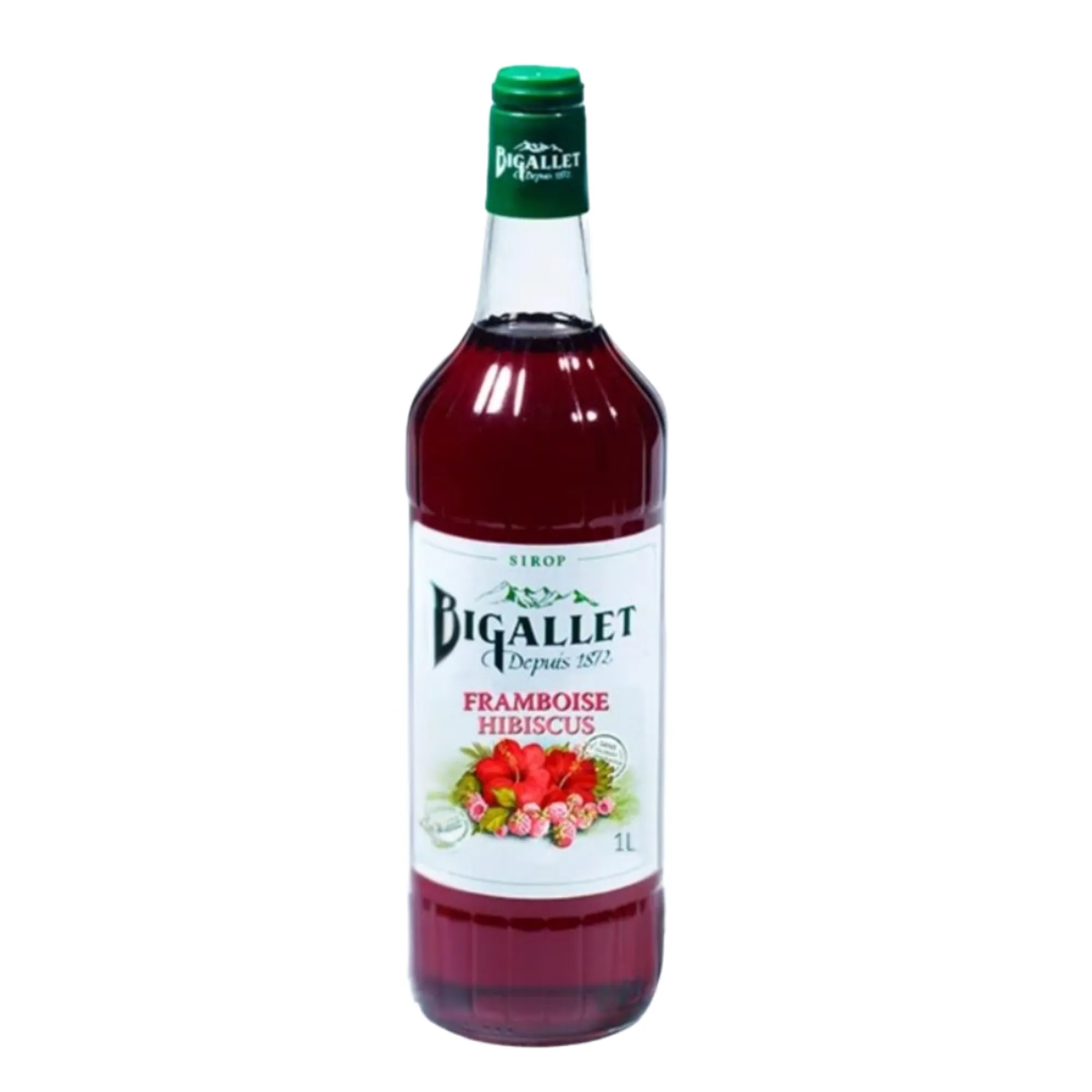 Voeding|ohgreen Frambozen hibiscus siroop 1l
