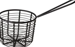 Servies|ohgreen Frietmandje zwart Ø10 cm