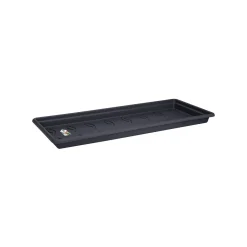 Kunststof|Ecocheques|ohgreen GARDEN XXL SCHOTEL 100CM LIVING BLACK