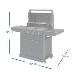 Bbq|ohgreen Gasbarbecue 4 Series Onyx S