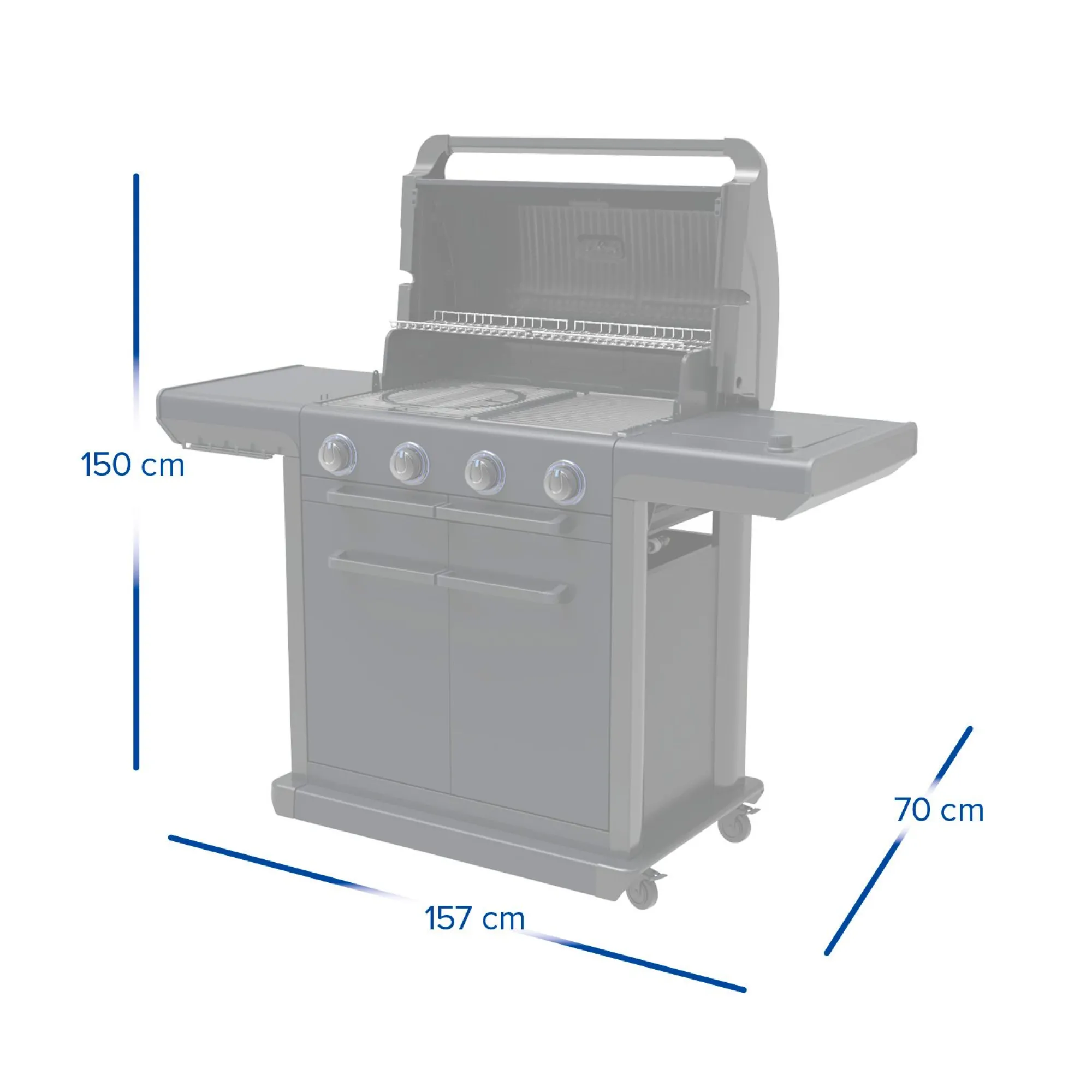 Bbq|ohgreen Gasbarbecue 4 Series Onyx S
