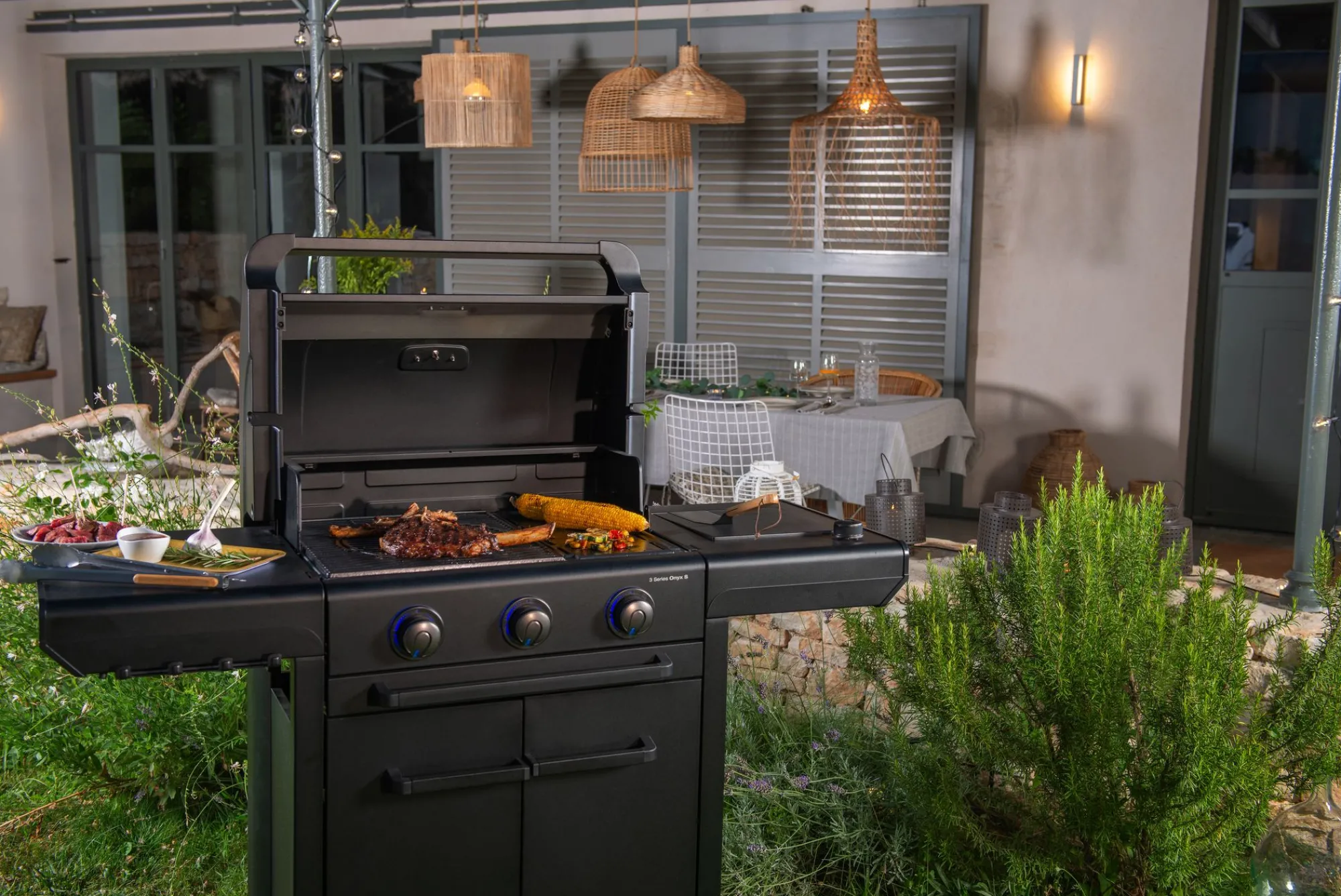 Bbq|ohgreen Gasbarbecue 3 Series Onyx S
