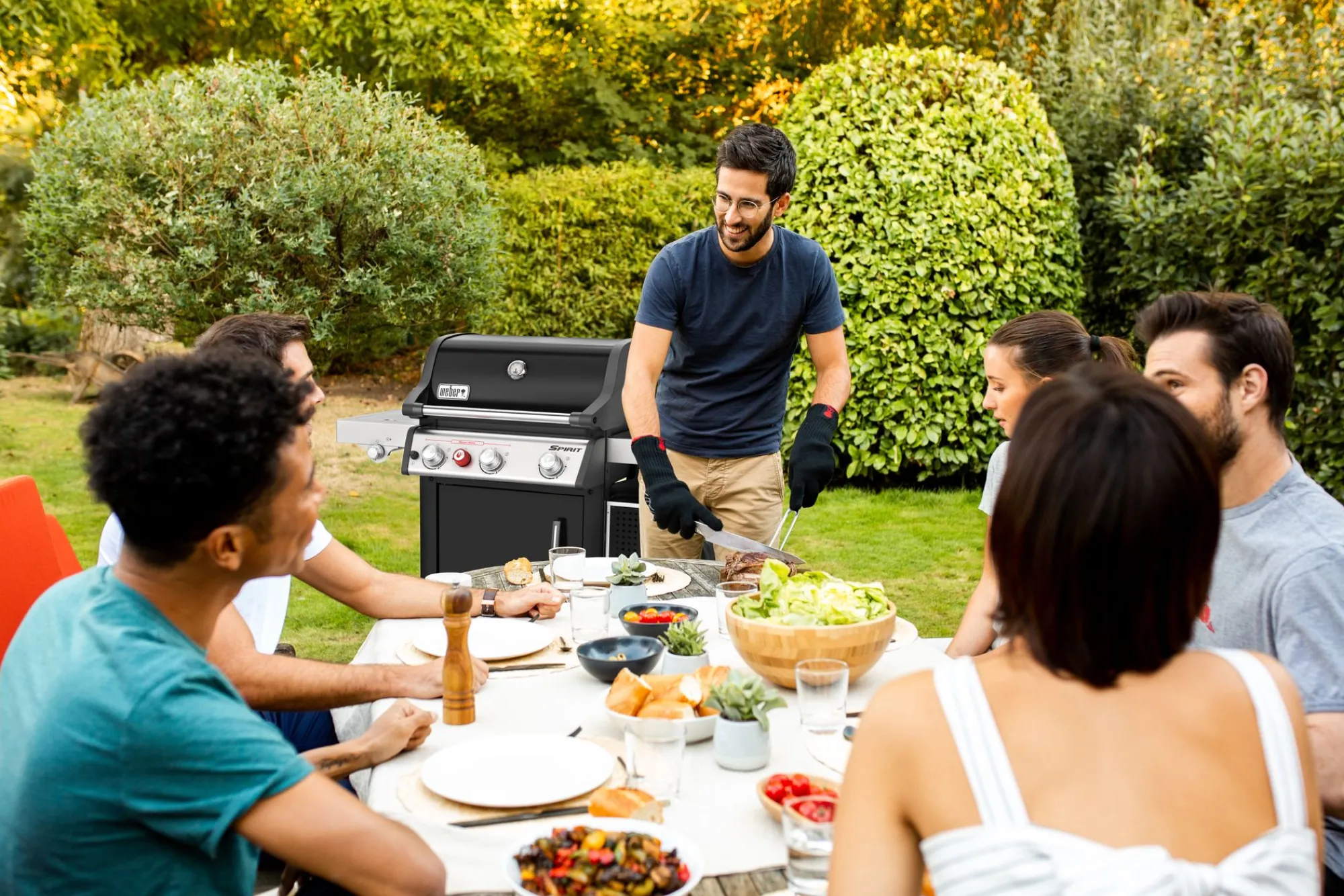 Bbq|ohgreen Gasbarbecue Spirit Premium EP-335 GBS, black