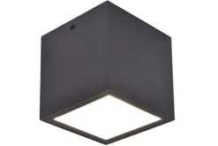 Verlichting|ohgreen Gemini plafondlamp donker grijs led 6.9w