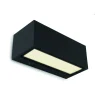 Verlichting|Ecocheques|ohgreen Gemini wandlamp mat zwart led 21w