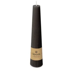 Kaarsen|ohgreen Geribde obelisk kaars