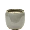 Potten En Vazen|ohgreen Glazed shades Pot costa s grey d18,5h19